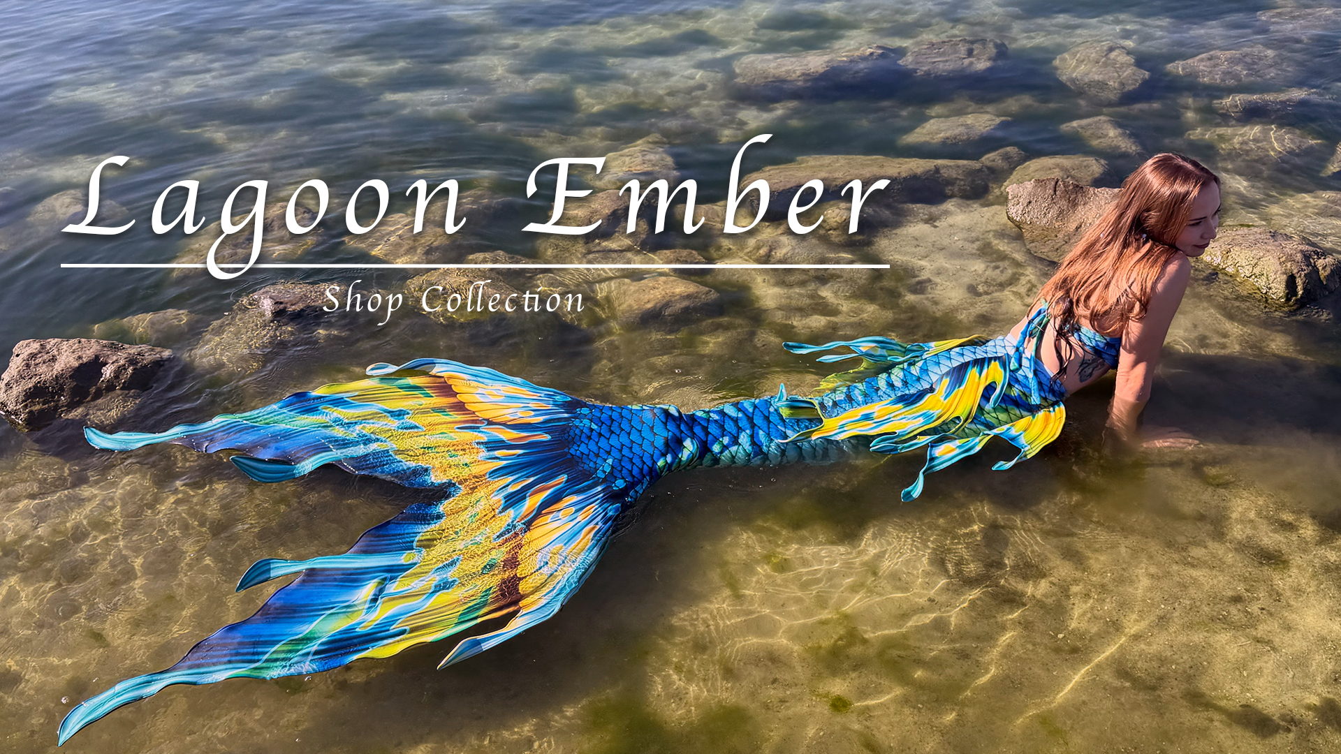 Lagoon Ember Mermaid Tail Collection