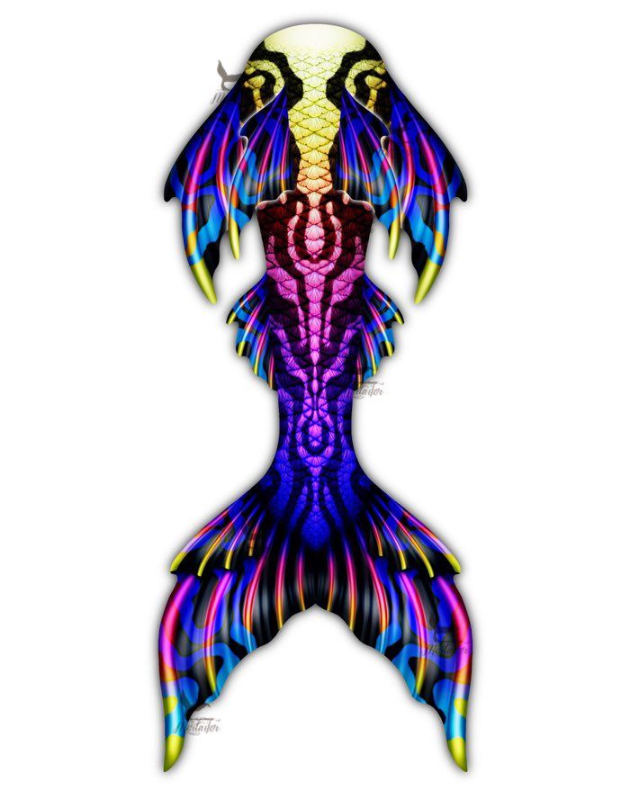 Cosmic Prism Whimsy Fantasea Tail