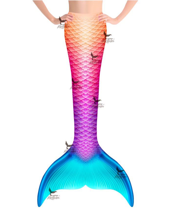 Treasure Coast Whimsy Mermaid Tail "Four"