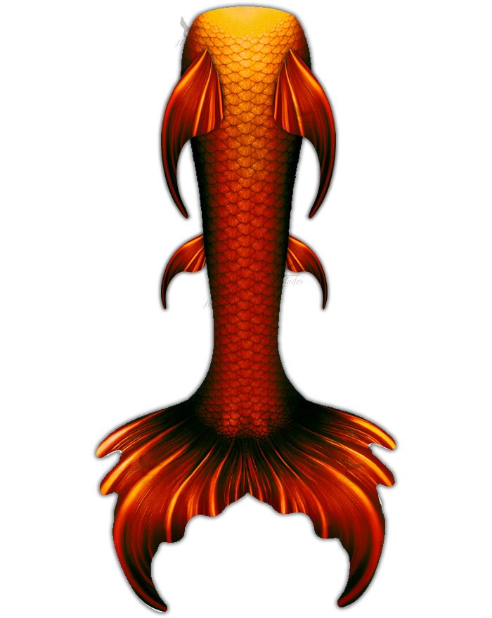 Underwater Phoenix Whimsy Fantasea Tail