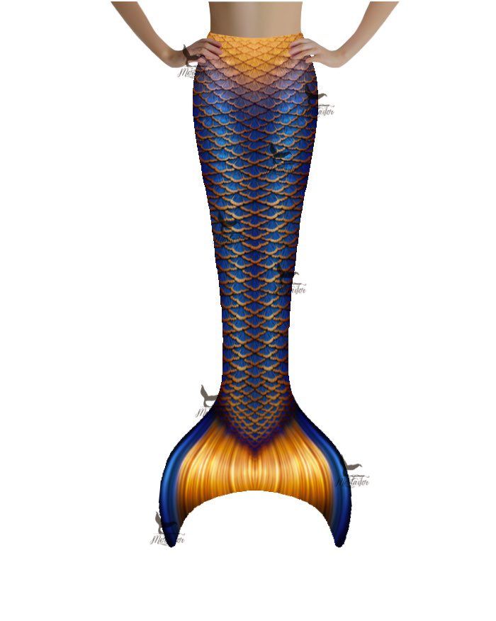 Ocean's Secret Adult Guppy Mermaid Tail Skin 