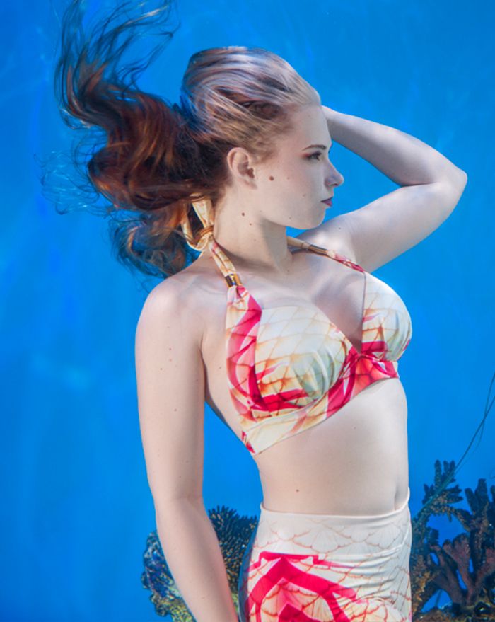 Aphrodite Seas Padded Halter Top
