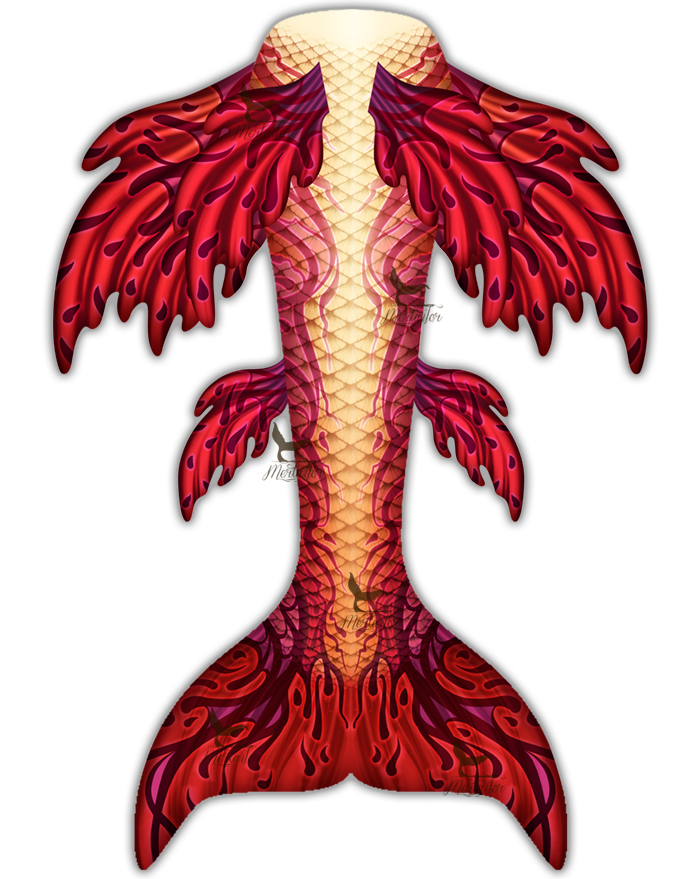 Aphrodite Seas Whimsy Fantasea Tail "Four"