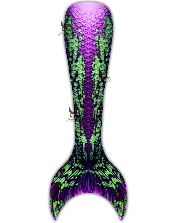 Borealis Elegance Adult Guppy Mermaid Tail Skin
