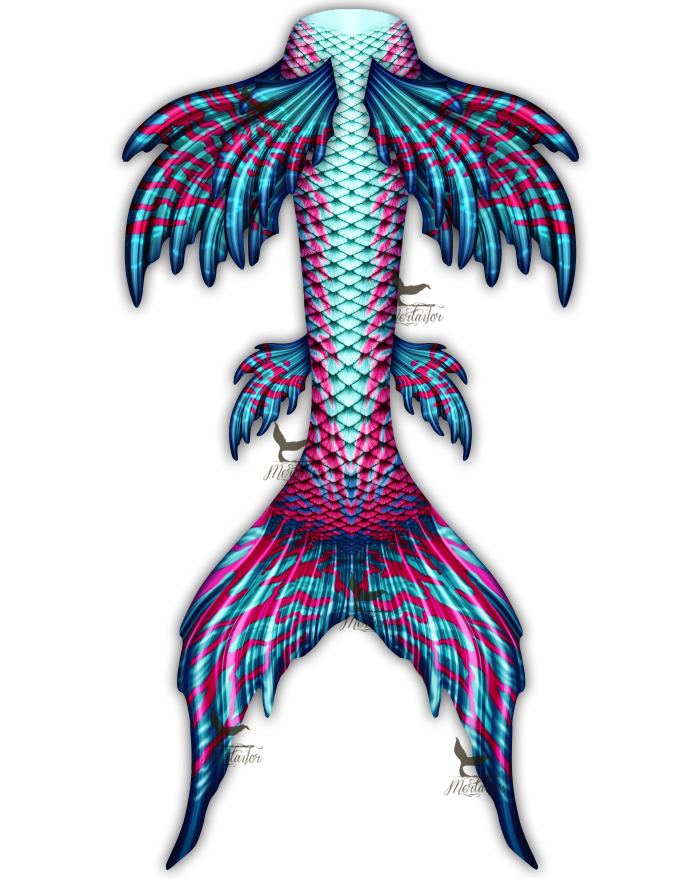 Sea Dragon Whimsy Tail "Original"