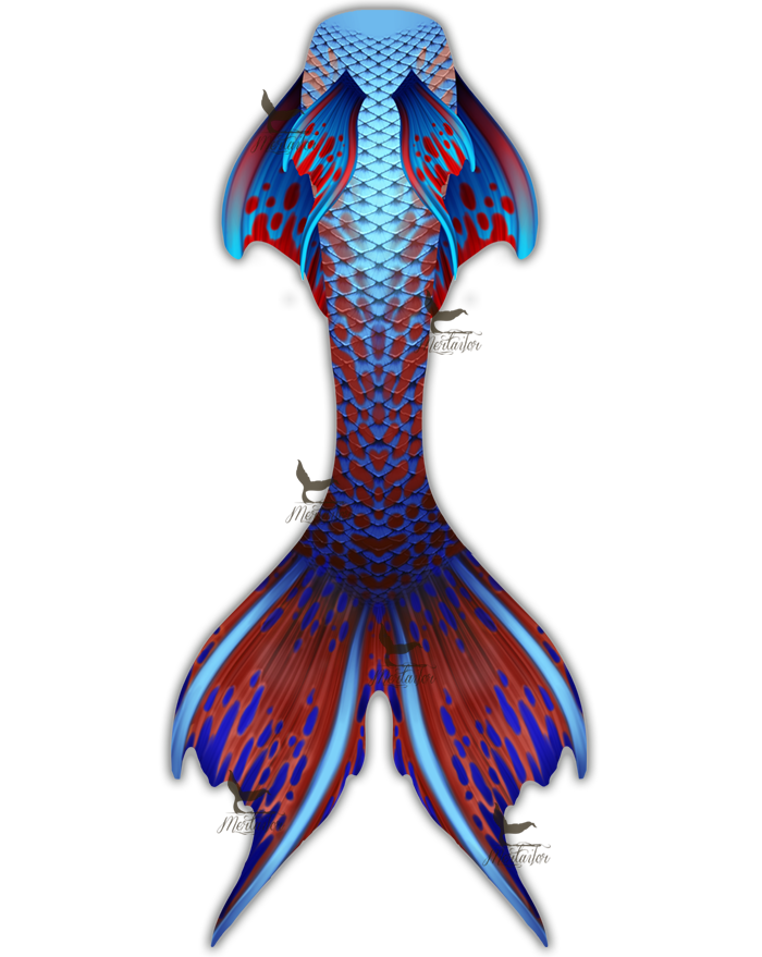 Twisted Cichlid Whimsy Fantasea Tail "Original"