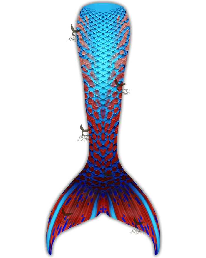 Twisted Cichlid Full Fantasea Tail Skin