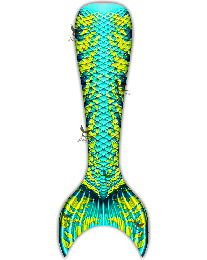 Kooler Kelp Kids Guppy Mermaid Tail Skin