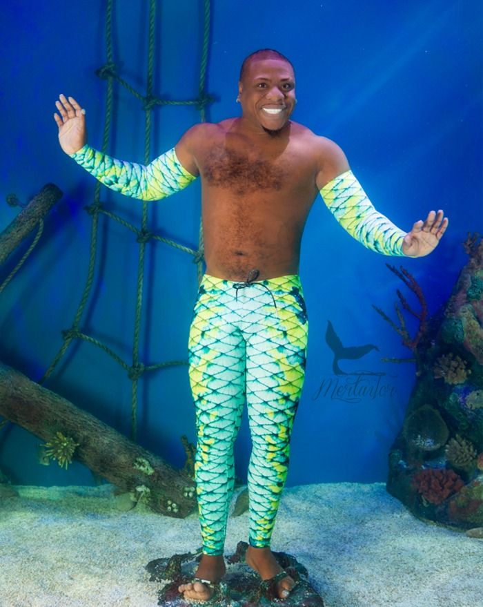 Kooler Kelp Mens Merman Legging by Mertailor Men