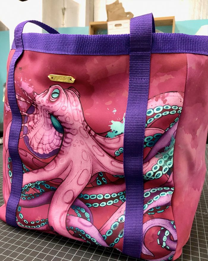 Mystic Seas Octopus Tote