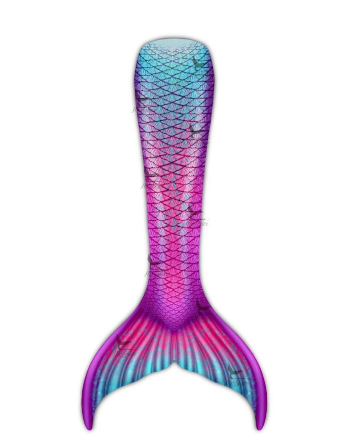 Magenta Breeze Whimsy Mermaid Tail