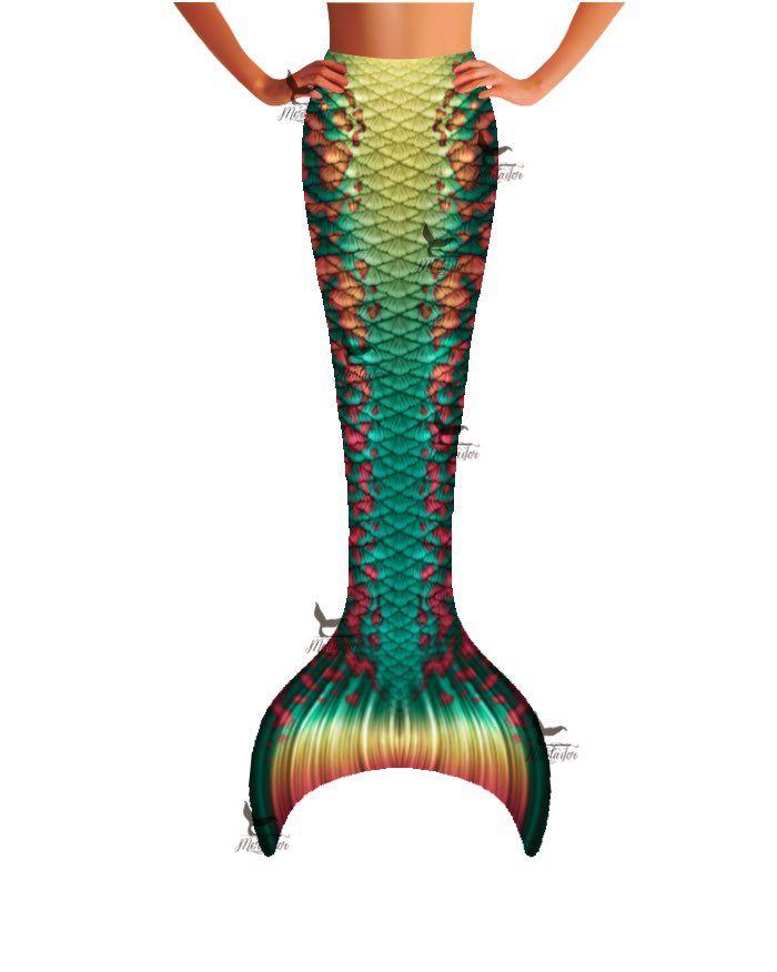 Kids Moray Depths Mermaid Tail with Monofin
