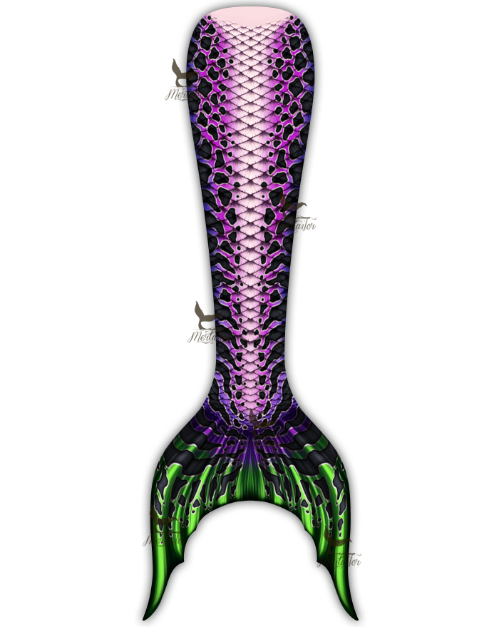 Ocean Elixir Kids Guppy Mermaid Tail Skin