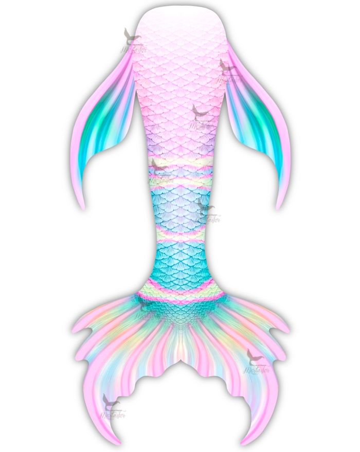 Cotton Candy Wrasse Whimsy Fantasea Tail