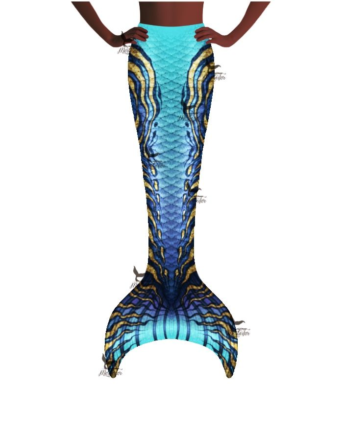 Winding River Adult Guppy Mermaid Tail Skin