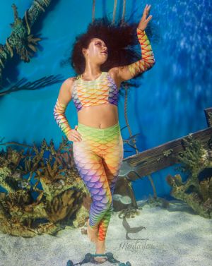 Aqua Flora Legging