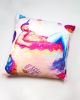 CREAM FILLED MERMAN THROW PILLOW 22''