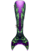 Kids Borealis Elegance Guppy Mermaid Tail Skin