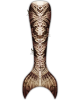 Kids Muddy Rivers Guppy Mermaid Tail Skin