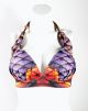 Onyx Siren Padded Halter Top