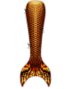 Rising Phoenix Kids Guppy Mermaid Tail Skin