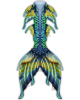 Lagoon Ember Whimsy Tail "Three"