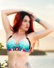Majestic Waters Padded Halter Top