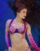 Orchid Crest Aphrodite Bikini Top