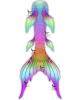 Rainbow Dream Whimsy Tail "Original"