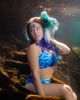 Secrets of the Sea Padded Halter Top