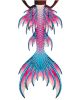 Crystalline Jellyfish Whimsy Fantasea Tail "Three"