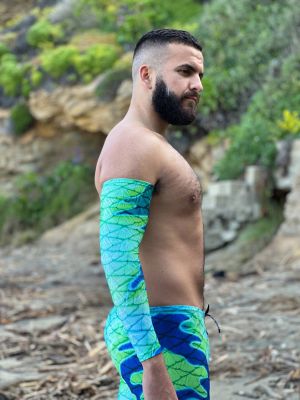 Lime Envy Arm Sleeves (Set of 2)
