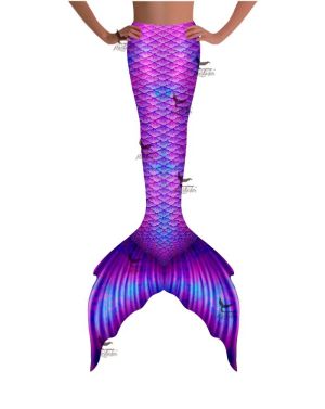 Flamingo Waves Whimsy Fantasea Tail 
