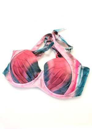 Salmon Lagoon Aphrodite Padded Bikini Top