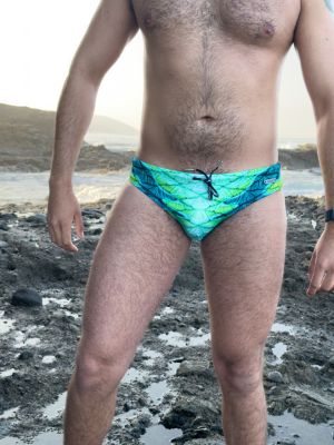 Lime Envy Surfer Brief