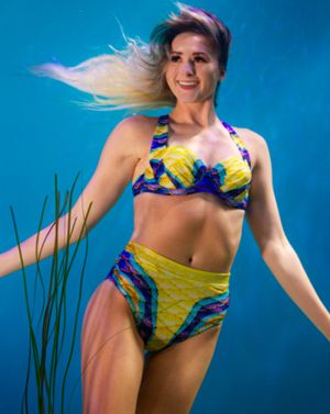 Citrine Lagoon High Tide Swim Bottom