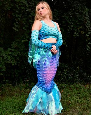 mermaid tail dress Malibu Pink Fin Fun Mermaid Where and How Can You Use This Dress Glamrae Elegant Luxurious White Beaded