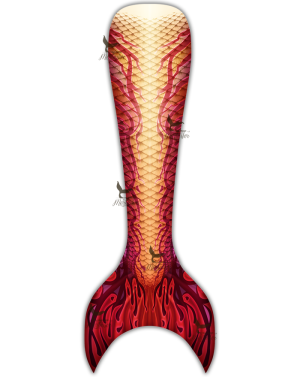 Kids Aphrodite Seas Guppy Mermaid Tail Skin
