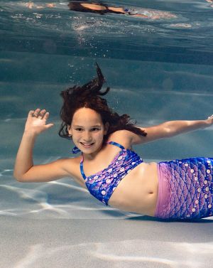 Kids Pearl Princess Bandeau Bikini Top