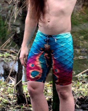 Majestic Waters Compression Short