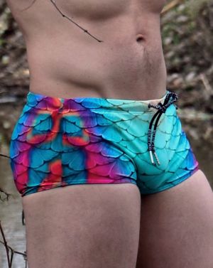 Majestic Waters Square Cut Brief