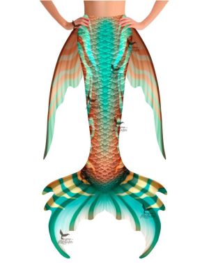 Copper Mint Whimsy Fantasea Tail 