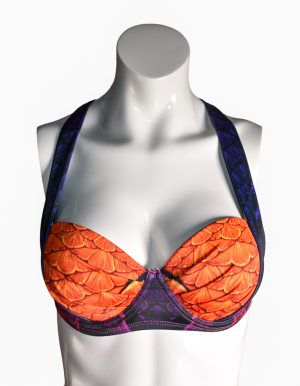 Tigris Sunset Aphrodite Padded Bikini Top