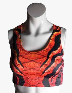 Tigris Sunset Womens Sport Top