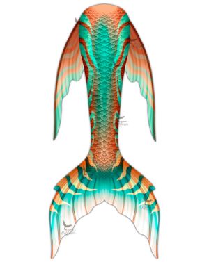 Copper Mint Whimsy Fantasea Tail