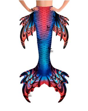Psychedelic Tides Whimsy Fantasea Tail 