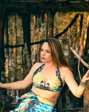 Wicked Nautilus Padded Halter Top