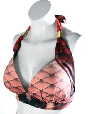 Tannin Tides Padded Halter Top