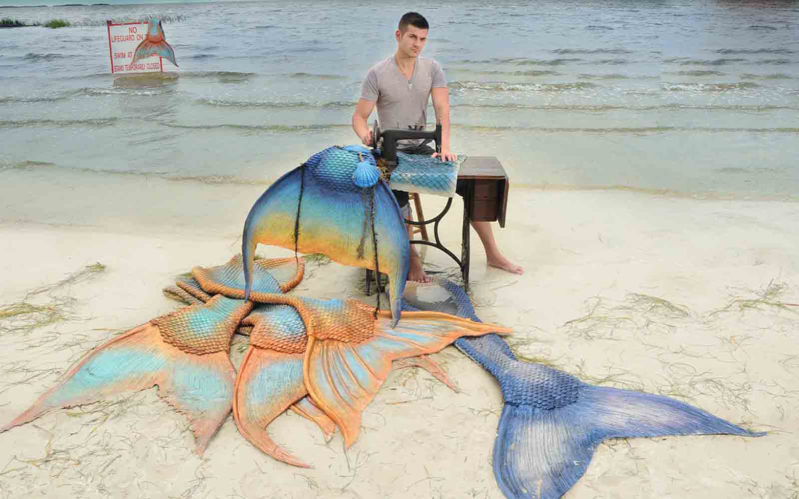 Mertailor mermaid tail craftsmanship and production work