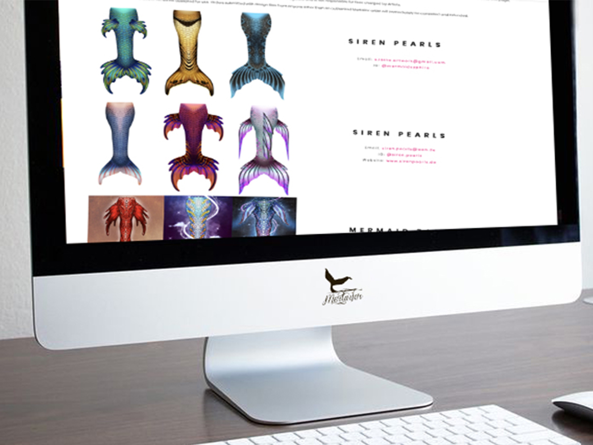 Choose an artist for a custom Mertailor Whimsy Mermaid Tail Skin